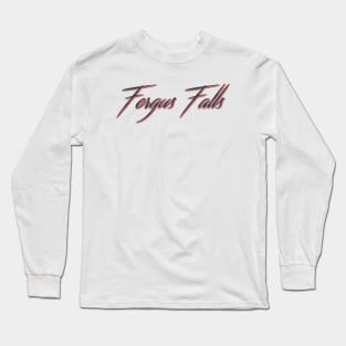 Fergus Falls City Long Sleeve T-Shirt